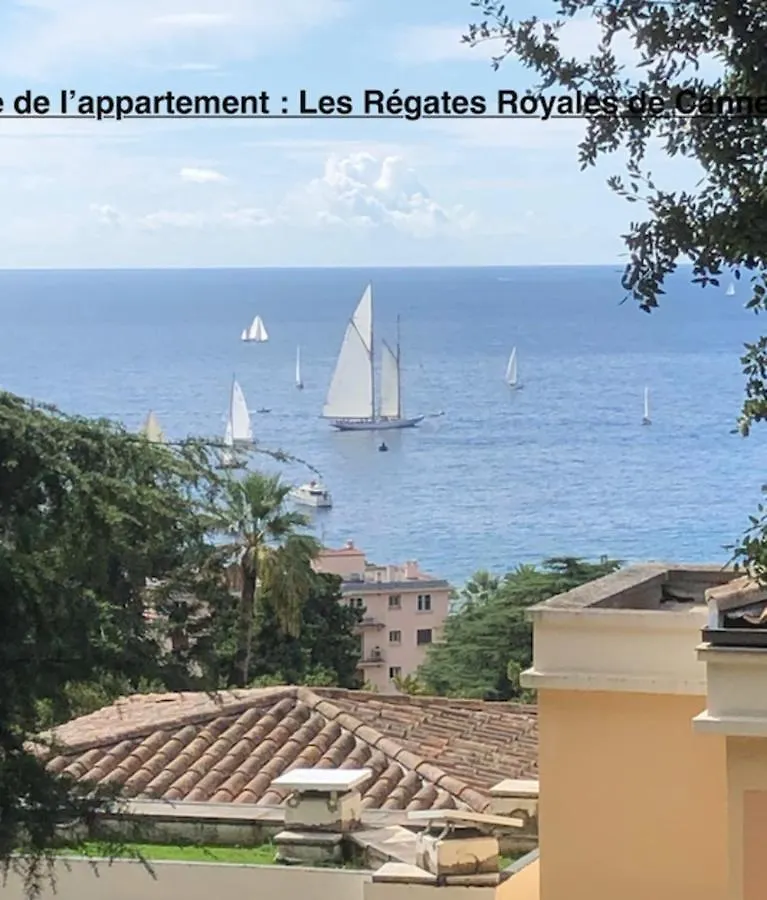 公寓 戛纳Sea Views And Beautiful Pool公寓